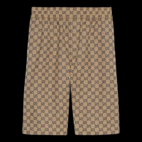 Gucci GG Cotton Shorts 'Beige Blue'