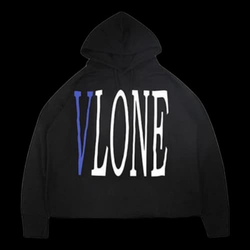 VLONE Staple Classic Printing Back Large Logo Couple Style Black Blue