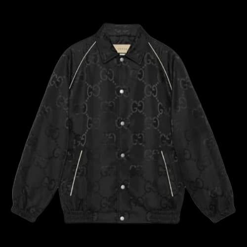 Gucci Jumbo GG Nylon Canvas Jacket 'Black'
