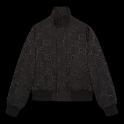 Gucci Jumbo GG Canvas Jacket 'Black'