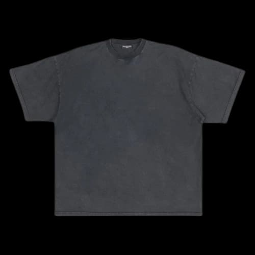 Balenciaga Strike 1917 Print Tee 'Vintage Black'