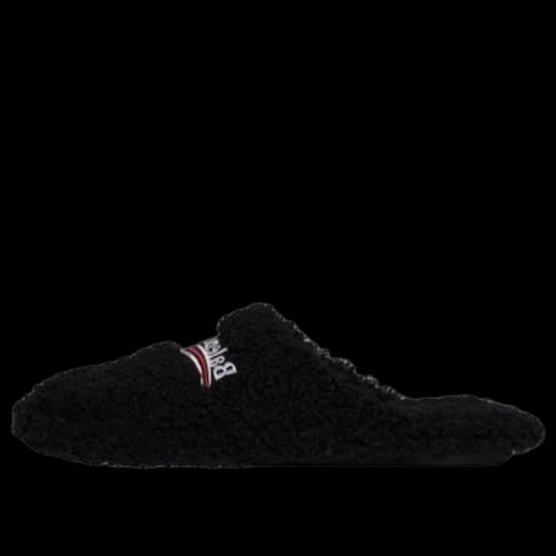 Balenciaga Furry Slides 'Black'