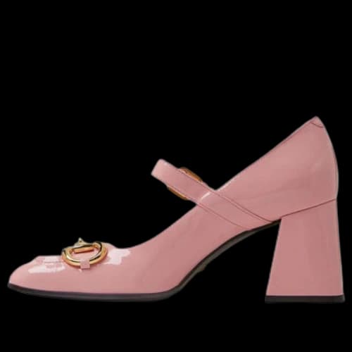 Gucci Mid-heel Pump With Horsebit 'Rose' (Women's)