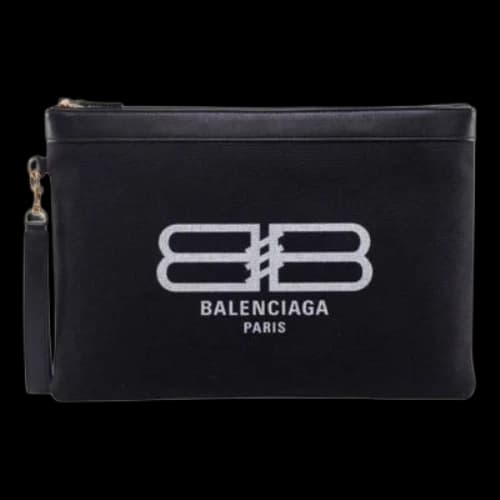 Balenciaga Jumbo Flat Pouch 'Black'