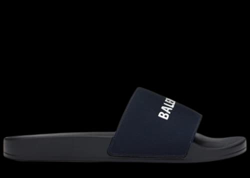 Balenciaga Pool Slide Navy