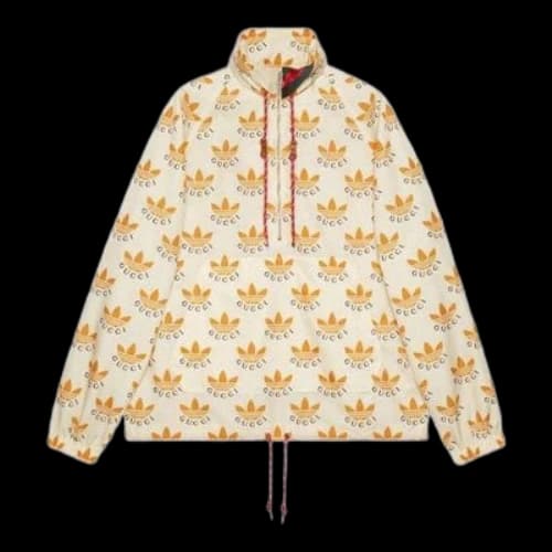 Gucci x adidas Trefoil Print Jacket 'Ivory'