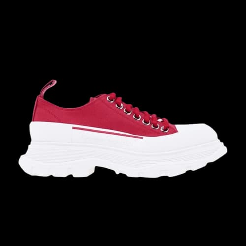 Alexander McQueen Tread Slick Lace Up 'Red White' (Women's)