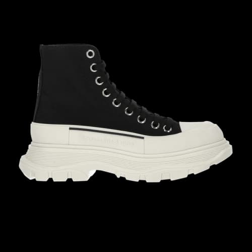 Alexander McQueen Tread Slick Boot 'Black White' (Women's)