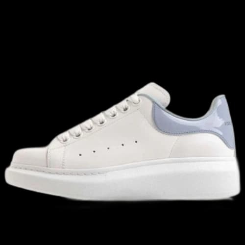 Alexander McQueen Larry Oversize Sneakers 'White Blue' (Women's)