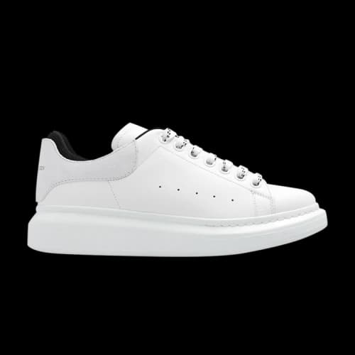 Alexander McQueen Oversized Sneaker 'Double Heel Tab - White Pale Lilac' (Women's)