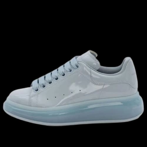 Alexander McQueen Oversized Low-Top Sneakers 'Blue' (Women's)