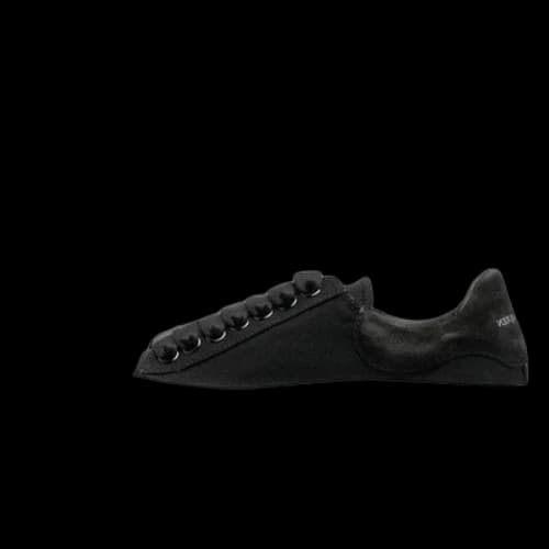 Alexander McQueen Deck Skate Plimsoll Shoes 'Black White' (Women's)