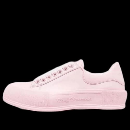 Alexander McQueen Deck Skate Plimsoll Shoes 'Pink' (Women's)