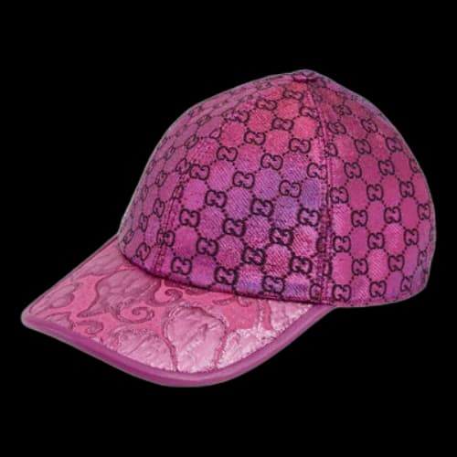 Gucci GG Lam Jacquard Baseball Hat 'Pink Purple' (Women's)