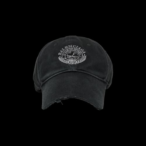 Balenciaga Inside Motif Cap 'Black/White'