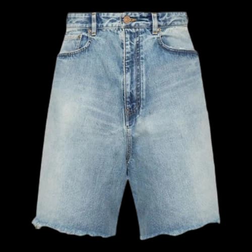 Balenciaga Skater Shorts 'Light Blue'