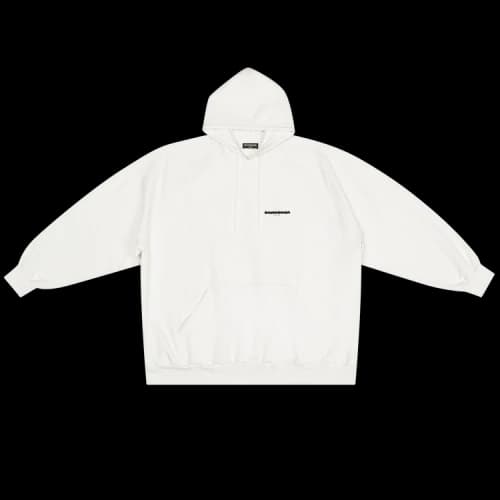 Balenciaga Oversized Hoodie 'Ecru'