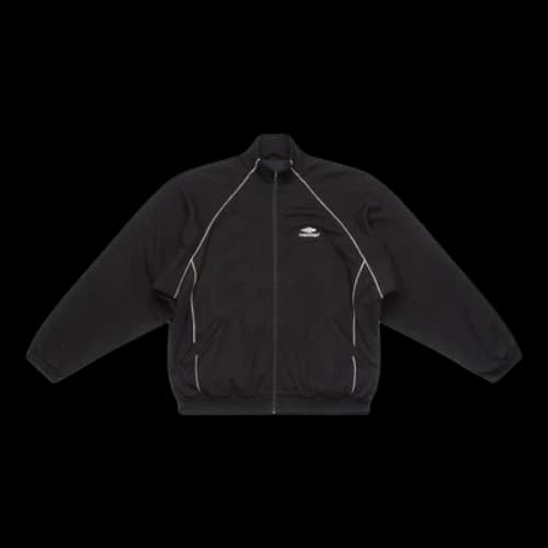 Balenciaga 3B Sports Icon Tracksuit Jacket 'Black'