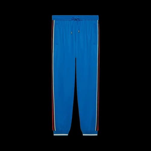 Gucci Technical Jersey Trackpants 'Blue'