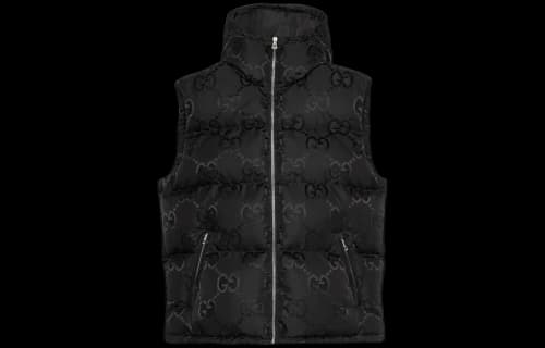 Gucci Jumbo GG Canvas Vest 'Black'