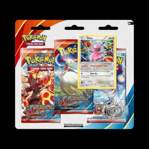 Pokémon Primal Clash Three Pack Blister 'Ditto'