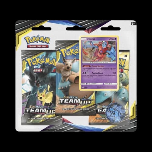 Pokémon Sun & Moon: Team Up 3 Pack Blister 'Deoxys'