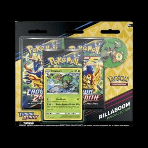 Pokémon Crown Zenith Pin Collection 'Rillaboom'