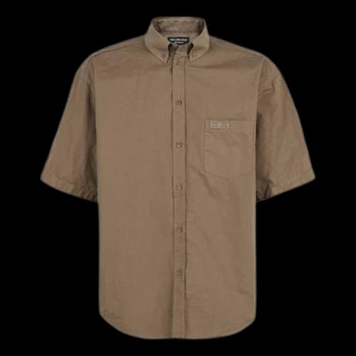 Balenciaga BB Authentic Jersey Apparel Shirt 'Tan'