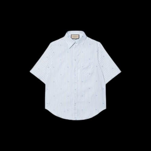 Gucci Striped Shirt 'Light Blue'