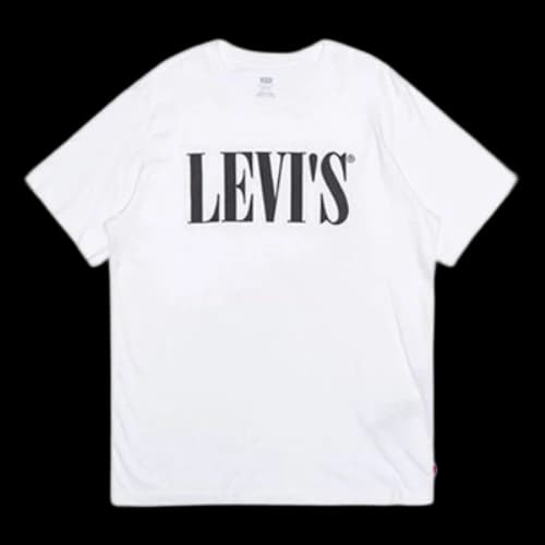 LEVI'S Levis Casual White Short Sleeve White
