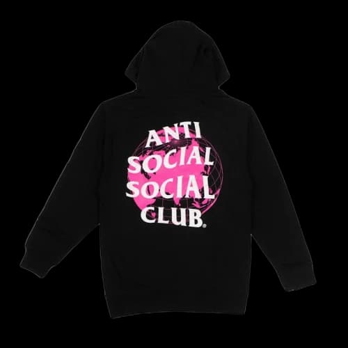 Anti Social Social Club Puli Hoodie Black