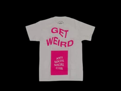 Anti Social Social Club CYA Get Weird T-Shirt White