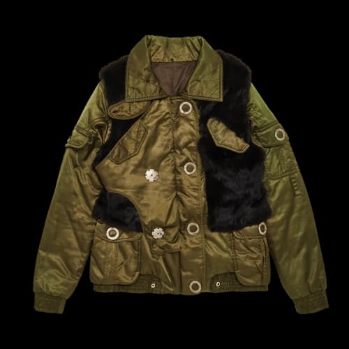 Christian Dior Military Jacket 'Olive Green'