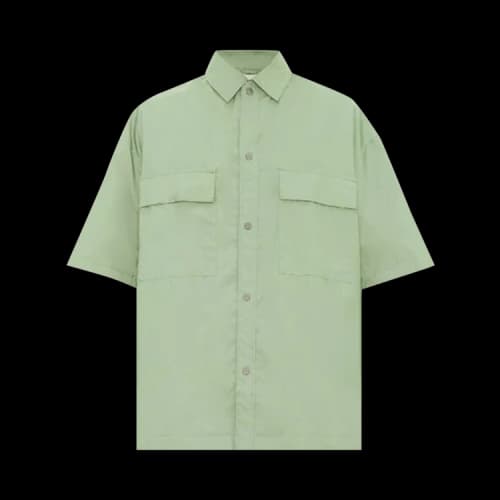 Fear of God Oversized Nylon Shirt 'Army Iridescent'
