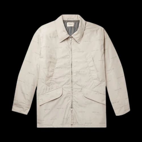 Fear of God All Over Print Nylon Field Jacket 'Bone'