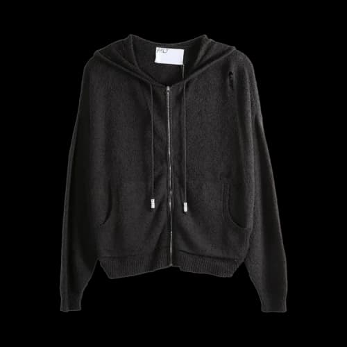 Paly Hollywood Casentino Knitted Hoodie 'Black'