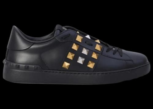 Valentino Rockstud Untitled Sneaker Black