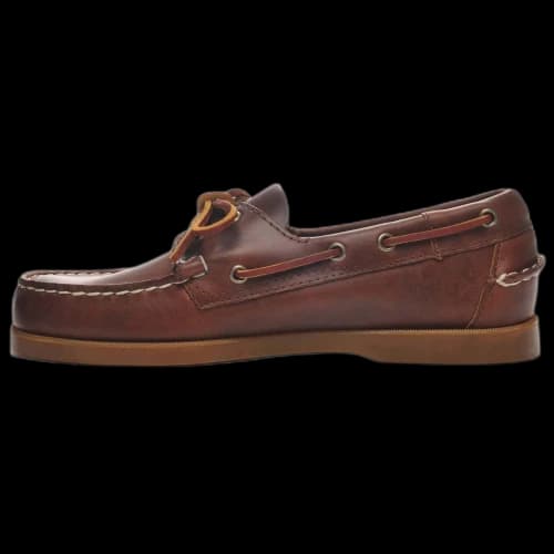 Sebago Leather Boat Shoes Men's Brown Honey