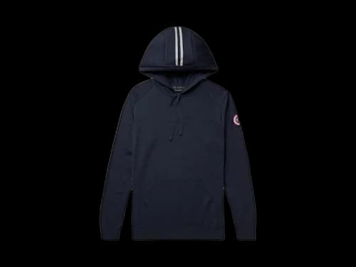 Canada Goose Label Armherst Hoodie Black