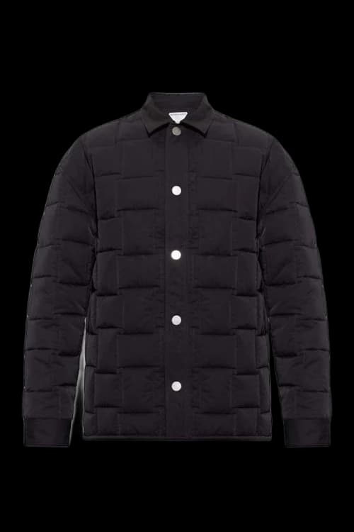Bottega Veneta Quilted Jacket Black
