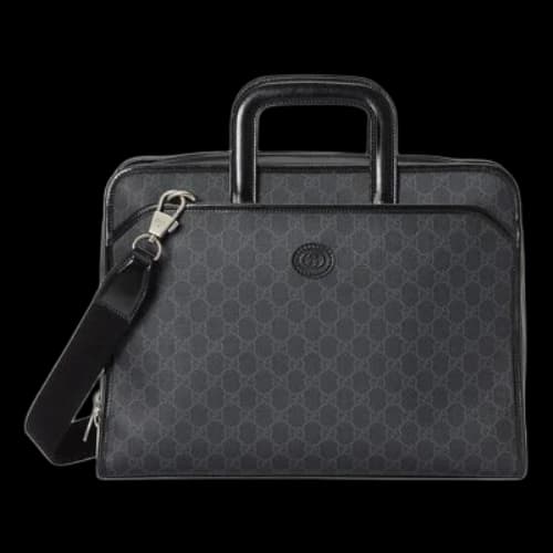 Gucci Briefcase With Interlocking G 'Black'