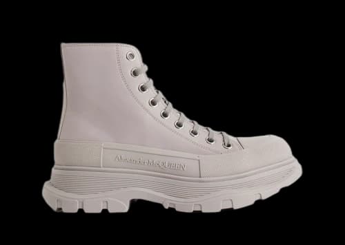 Alexander McQueen Tread Slick Boot Grey (Women's)