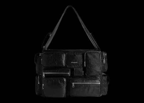 Balenciaga Superbusy Large Sling Bag Black