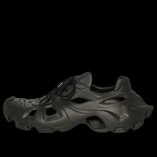 Balenciaga HD Lace Up Cut Out Sneakers 'Black' (Women's)