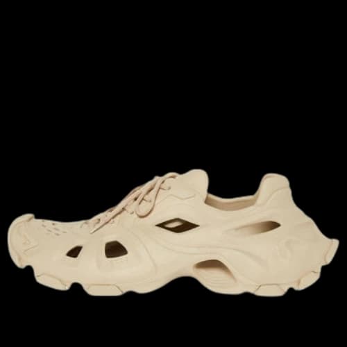 Balenciaga HD Lace Up Cut Out Sneakers 'Beige' (Women's)