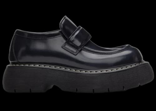 Bottega Veneta Bounce Leather Loafer Black (Women's)