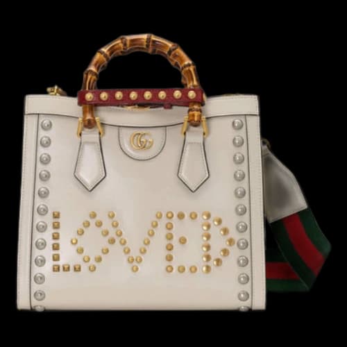 Gucci Lovelight Diana Small Tote Bag 'White' (Women's)