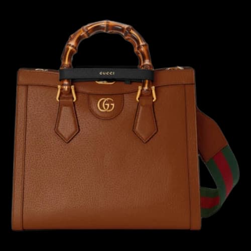 Gucci Diana Small Tote Bag 'Brown' (Women's)