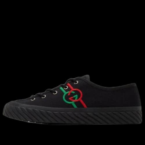 Gucci Tortuga Logo Sneaker 'Black'