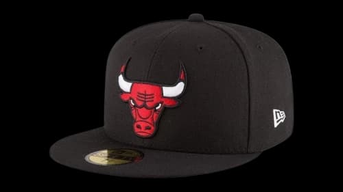 New Era NBA Chicago Bulls 59Fifty Fitted Cap Black